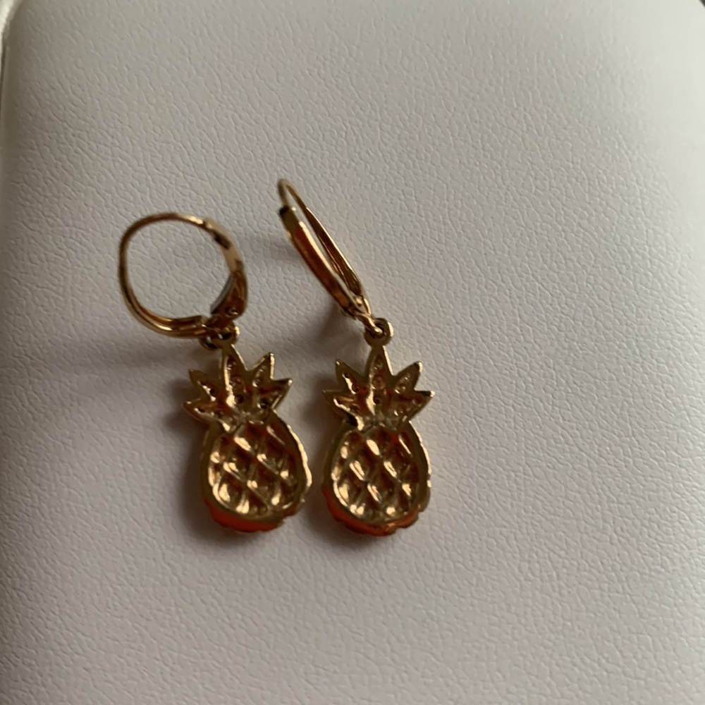 Pineapple earrings✨ - Picture 3 of 4